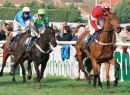 Near the finish